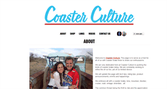 Desktop Screenshot of coasterculture.com